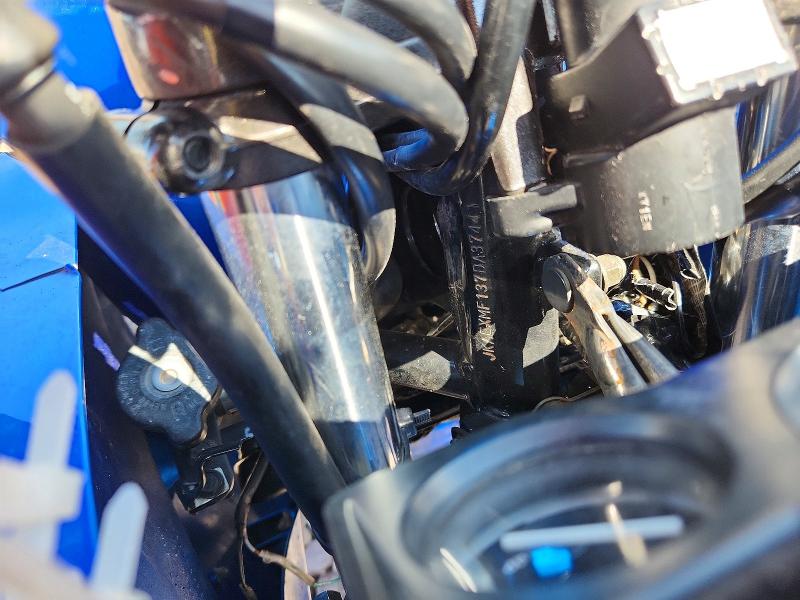 2007 Kawasaki Ex250 VIN JKAEXMF137DA37441 COPART salvage auction — ALL OVER, NY - MV-907A SALVAGE CERTIFICATE, sold $25 on 2026-09-04 (photo 9)