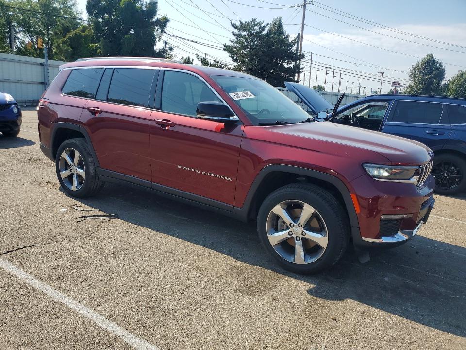 2021 Jeep Cherokee VIN 1C4RJKBG3M8123941 COPART salvage auction — SIDE, Va - Cert Of Title - Salvage, sold $10,600 on 2026-09-16 (photo 4)