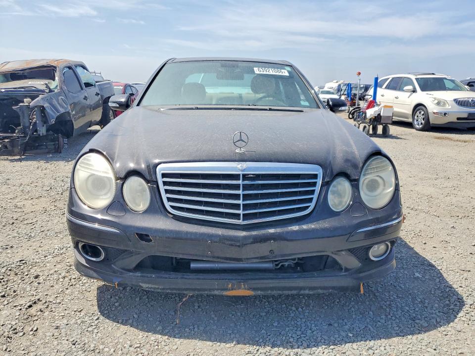 2007 Mercedes-benz E-class VIN WDBUF56XX7B056946 COPART salvage auction — FRONT END, CA - DIS/DLR/EXP ONLY CLEAN TITLE, sold $175 on 2026-08-07 (photo 5)