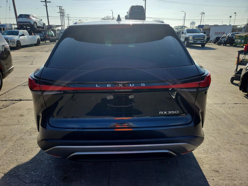 2025 Lexus Rx VIN 2T2BAMBA6SC054944 COPART salvage auction — FRONT END, Ca - Salvage Certificate, sold $27,500 on 2026-09-02 (photo 6)