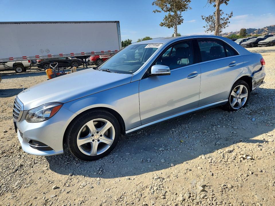 2015 Mercedes-benz E-klasse VIN WDDHF5KB2FB089750 COPART salvage auction — REAR END, Ca - Salvage Certificate, sold $3,350 on 2026-08-13 (photo 1)