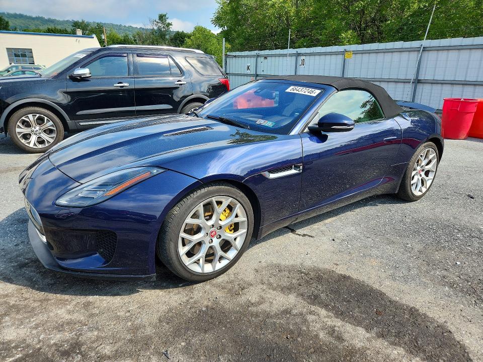 2018 Jaguar F-type VIN SAJDD5EV1JCK51053 — COPART salvage auction photo