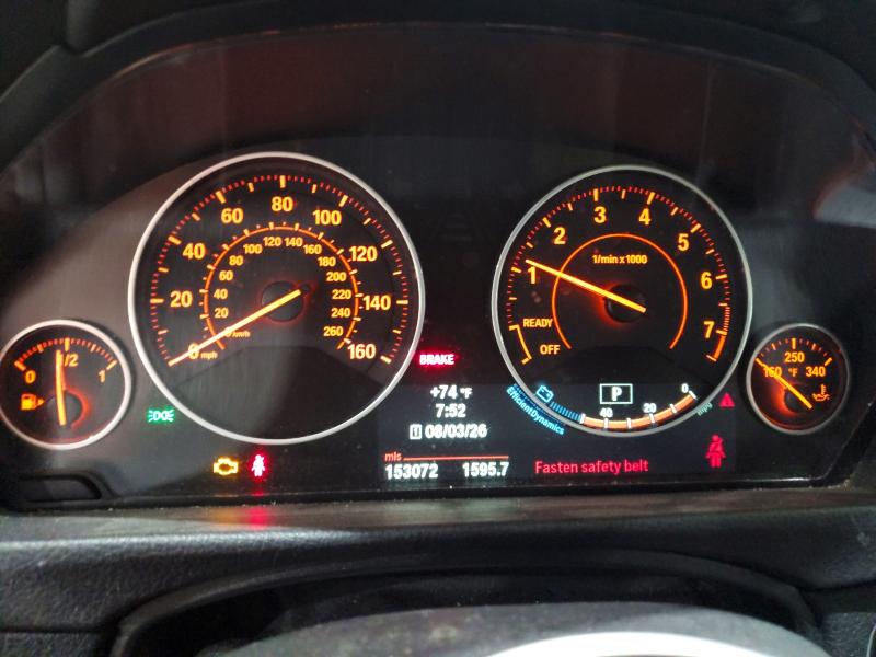 2013 BMW 3er VIN WBA3B3C50DF538987 COPART salvage auction — MECHANICAL, Ky - Certificate Of Title, sold $300 on 2026-08-19 (photo 9)