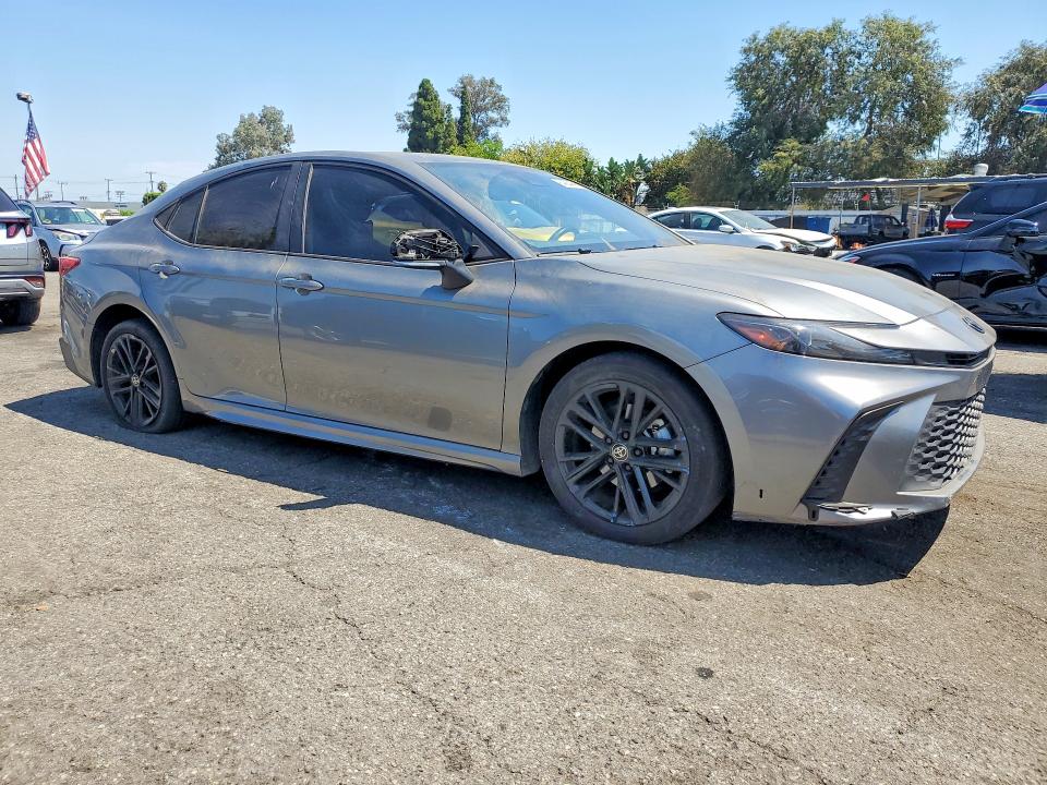 2025 Toyota Camry VIN 4T1DAACK4SU566008 COPART salvage auction — SIDE, CA - SALVAGE CERTIFICATE, sold $10,700 on 2026-09-08 (photo 4)