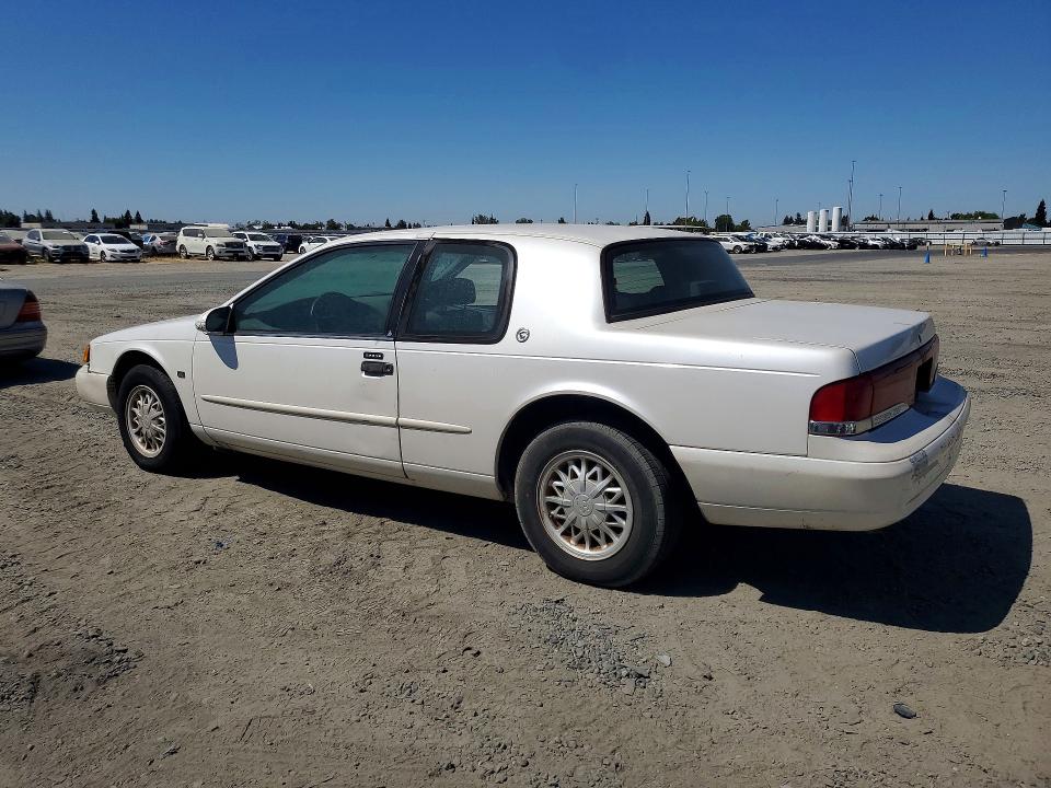1995 Mercury Cougar VIN 1MELM62W7SH616481 COPART salvage auction — MECHANICAL, Ca - Dis/Dlr/Exp Only Clean Title, sold $10 on 2026-09-01 (photo 2)