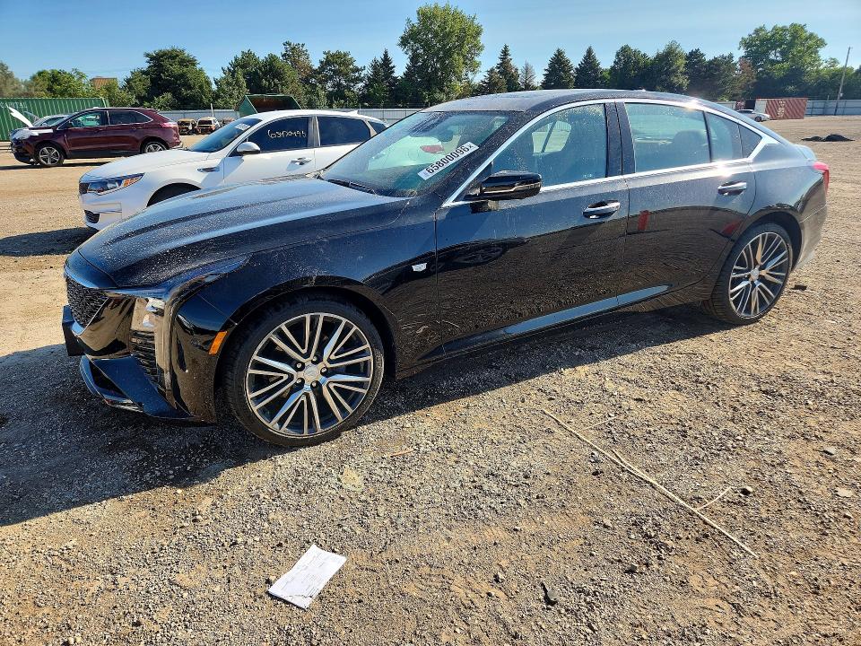 2025 Cadillac Ct5 VIN 1G6DS5RW9S0109983 — COPART salvage auction photo