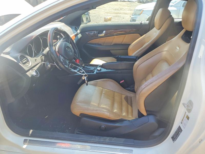 2012 Mercedes-benz C-klasse VIN WDDGJ7HB8CF772814 COPART salvage auction — FRONT END, Ny - Mv-907A Salvage Certificate, sold $2,300 on 2026-08-17 (photo 7)