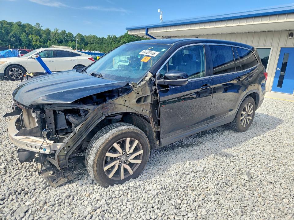 2019 Honda Pilot VIN 5FNYF5H53KB025168 — COPART salvage auction photo