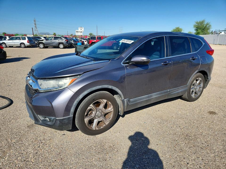 2019 Honda Cr-v VIN 5J6RW1H52KA044486 — COPART salvage auction photo
