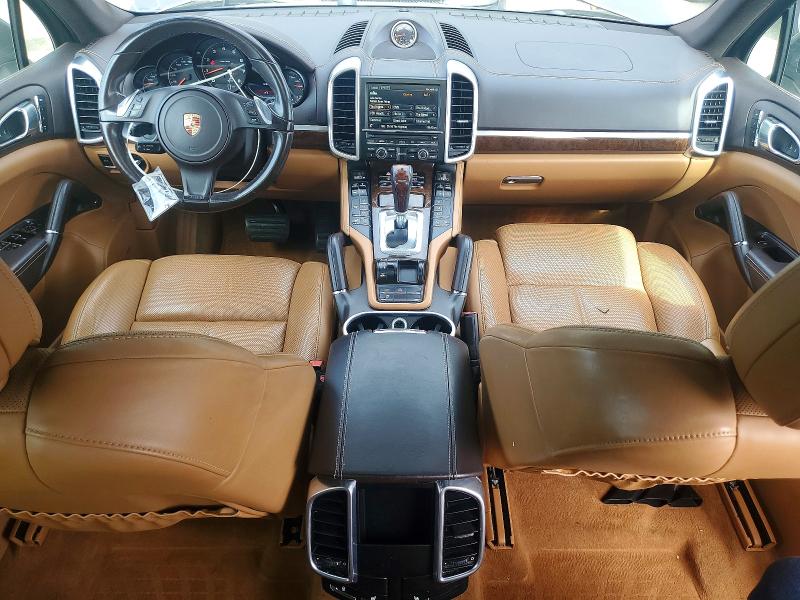 2014 Porsche Cayenne VIN WP1AA2A23ELA06991 COPART salvage auction — FRONT END, Ny - Mv-907A Salvage Certificate, sold $2,750 on 2026-08-10 (photo 8)