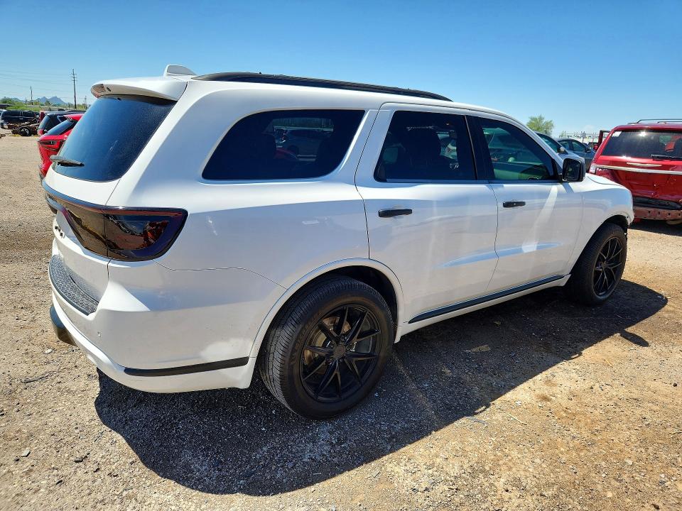 2018 Dodge Durango VIN 1C4SDHET2JC370073 COPART salvage auction — FRONT END, AZ - CERT OF TITLE - SALVAGE, sold $7,200 on 2026-08-28 (photo 3)