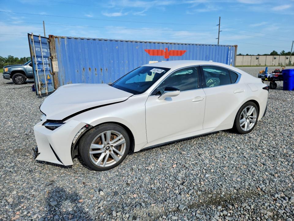 2021 Lexus Is VIN JTHAA1D2XM5109706 — COPART salvage auction photo