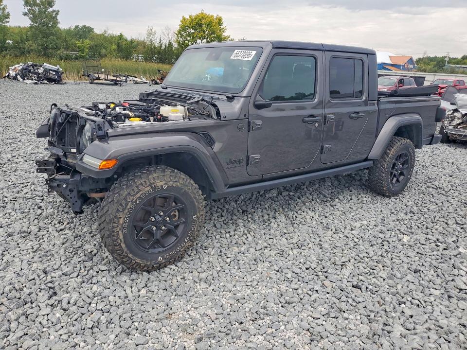 2024 Jeep Gladiator VIN 1C6HJTAG0RL100762 — COPART salvage auction photo