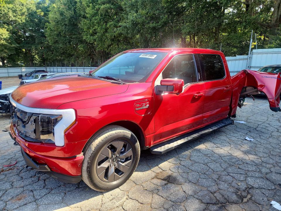 2023 Ford F-150 lightning VIN 1FTVW1EV9PWG07200 — COPART salvage auction photo