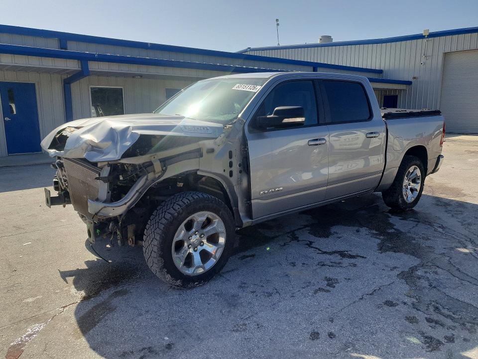 2021 Ram 1500 VIN 1C6SRFFT9MN619585 COPART salvage auction — SIDE, Fl - Cert Of Title Slvg Rebuildable, sold $10,500 on 2026-08-29 (photo 1)