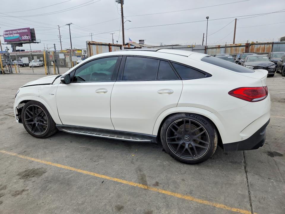 2021 Mercedes-benz Gle coupe VIN 4JGFD6BB6MA185375 COPART salvage auction — FRONT END, Ga - Dis/Dlr/Exp Only Salvage Title, sold $30,250 on 2026-08-10 (photo 2)