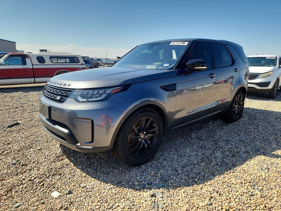 2017 Land rover Discovery VIN SALRRBBV1HA020189 COPART salvage auction — REAR END, Tx - Certificate Of Title, sold $2,750 on 2026-09-11 (photo 1)