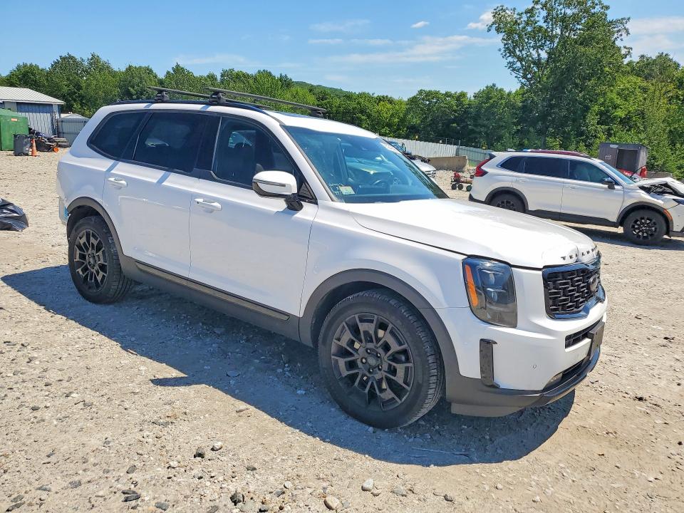2021 Kia Telluride VIN 5XYP5DHC0MG164192 COPART salvage auction — REAR END, Ma - Cert Of Title-Salvage, sold $5,400 on 2026-09-09 (photo 4)