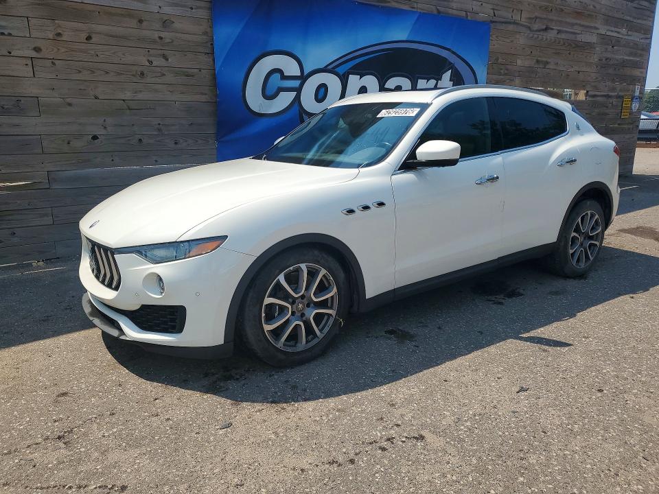 2017 Maserati Levante VIN ZN661YUA6HX236145 COPART salvage auction — MECHANICAL, TX - CERTIFICATE OF TITLE, sold $4,050 on 2026-08-11 (photo 1)
