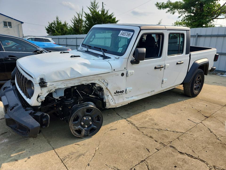 2024 Jeep Gladiator VIN 1C6HJTAG9RL100663 — COPART salvage auction photo