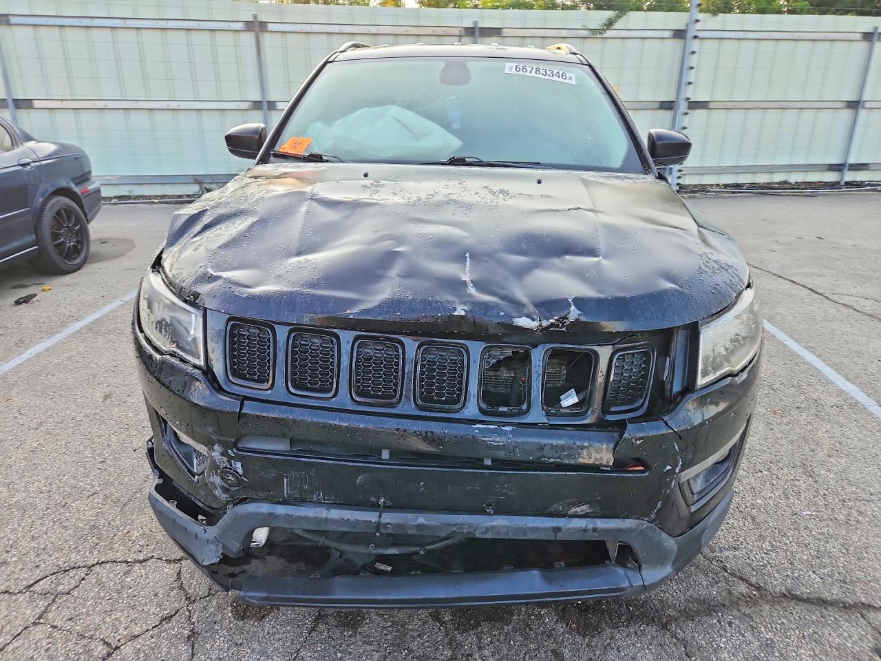 2018 Jeep Compass VIN 3C4NJCBB2JT461319 COPART salvage auction — Front End, St - Salvage Title, sold $1,800 on 2026-09-23 (photo 5)