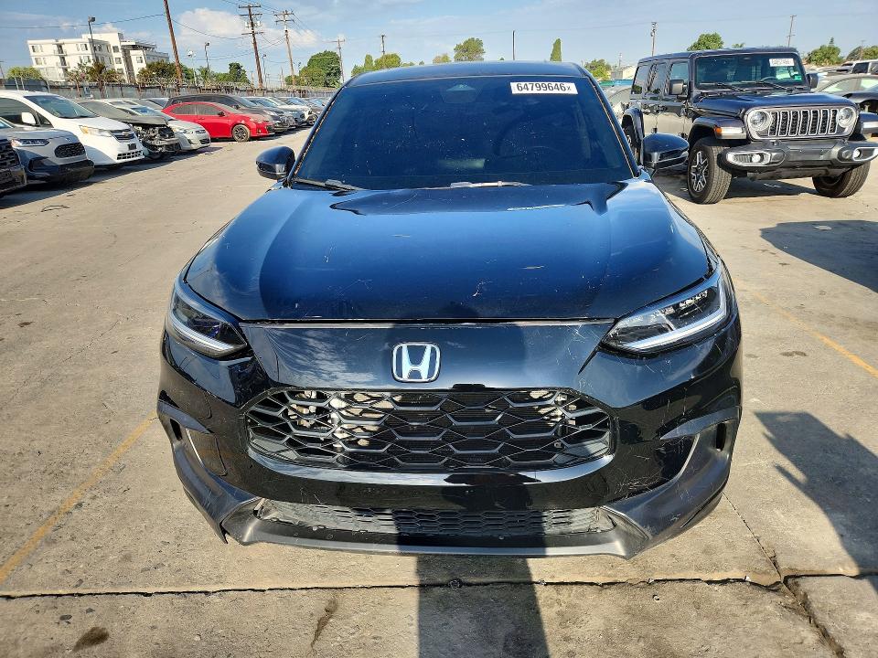 2025 Honda Hr-v VIN 3CZRZ1H74SM706564 COPART salvage auction — FRONT END, Ca - Salvage Certificate, sold $7,700 on 2026-08-19 (photo 5)
