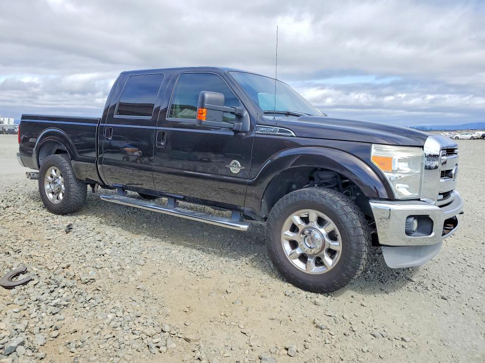 2014 Ford F-250 super duty VIN 1FT7W2BT1EEA02804 COPART salvage auction — VANDALISM, CA - SALVAGE CERTIFICATE, sold $10,200 on 2026-09-10 (photo 4)