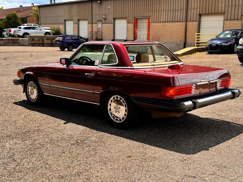 1987 Mercedes-benz 560 VIN WDBBA48D6HA062625 COPART salvage auction — NORMAL WEAR, CT - CERTIFICATE OF TITLE (P), sold $8,000 on 2026-09-02 (photo 3)