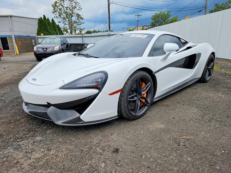 2017 Mclaren 570s VIN SBM13DAA4HW002280 — COPART salvage auction photo