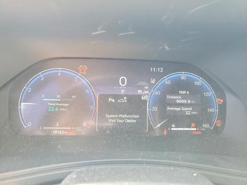 2024 Toyota Highlander VIN 5TDAAAB5XRS049524 COPART salvage auction — FRONT END, CA - SALVAGE CERTIFICATE, sold $18,000 on 2026-08-24 (photo 9)