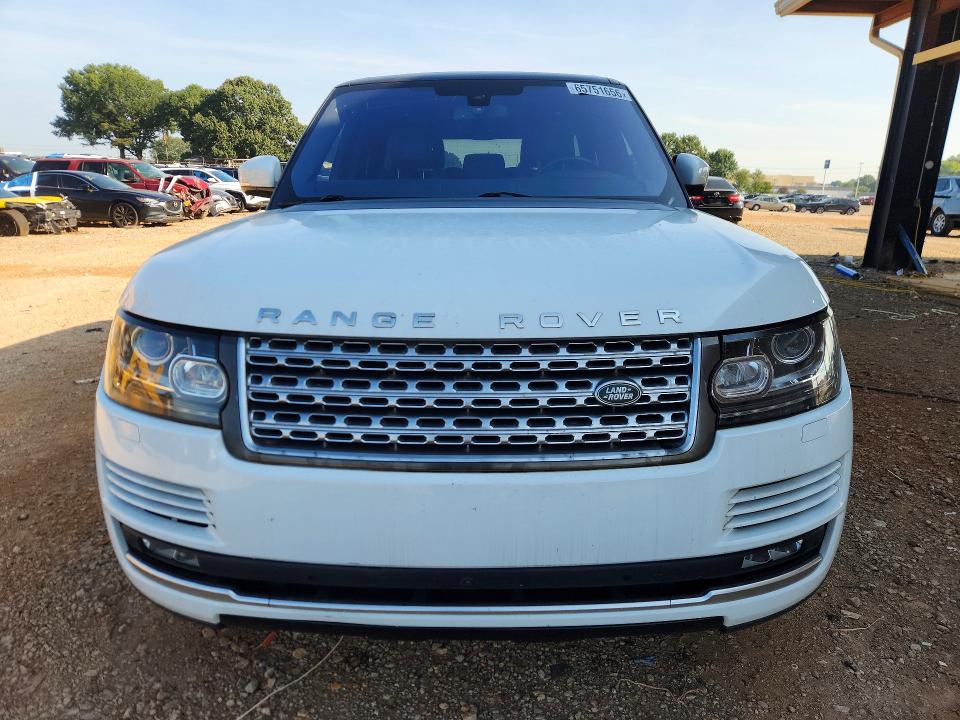 2016 Land rover RANGE ROVER VIN SALGS2VF0GA280954 COPART salvage auction — MINOR DENT/SCRATCHES, AL - CERTIFICATE OF TITLE, sold $4,100 on 2026-09-05 (photo 5)