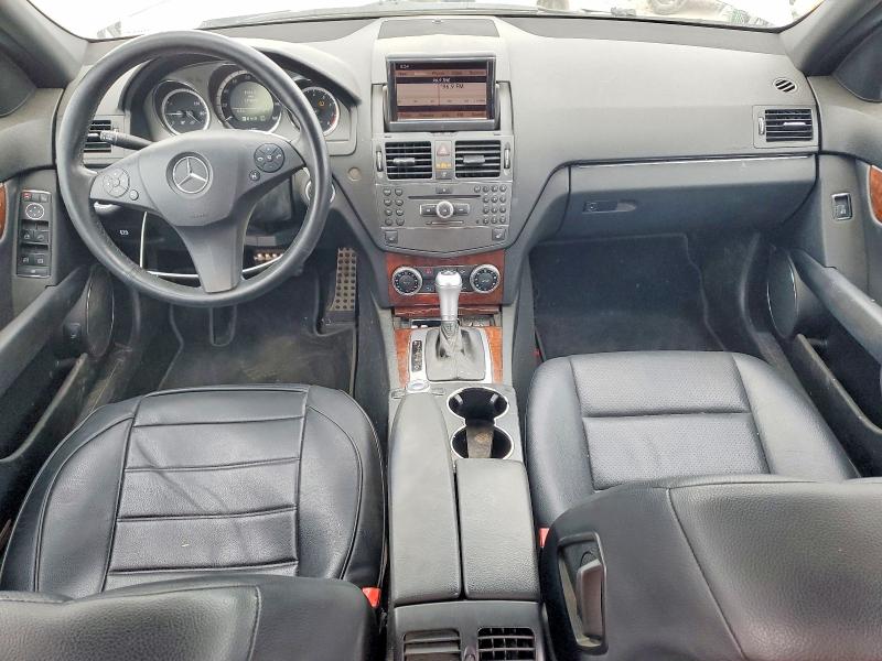 2010 Mercedes-benz C class VIN WDDGF5EBXAR121058 COPART salvage auction — REAR END, CA - SALVAGE CERTIFICATE, sold $725 on 2026-08-20 (photo 8)