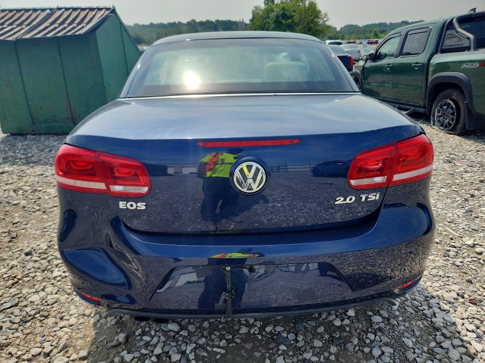 2012 Volkswagen Eos VIN WVWBW7AHXCV014046 COPART salvage auction — WATER/FLOOD, Mo - Certificate Of Title, sold $1,695 on 2026-08-12 (photo 6)