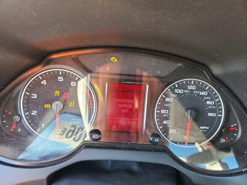 2012 Audi Q5 VIN WA1LFAFP9CA004353 COPART salvage auction — FRONT END, Co - Salvage Title, sold $650 on 2026-09-02 (photo 9)