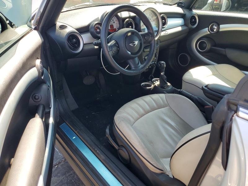 2012 Mini Cooper VIN WMWZN3C59CT134619 COPART salvage auction — REAR END, Salvage Title, sold $3,000 on 2026-08-21 (photo 8)