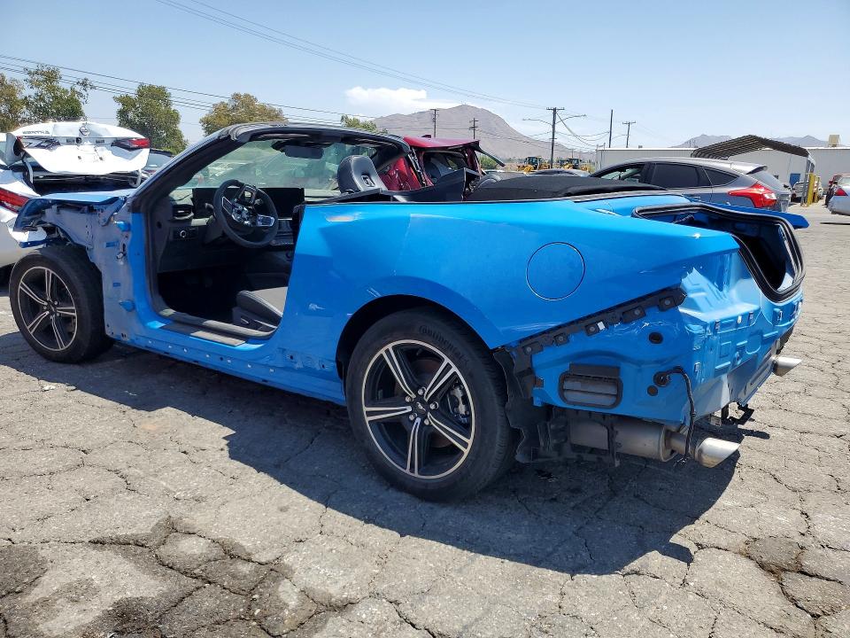 2024 Ford Mustang VIN 1FAGP8UH7R5145941 COPART salvage auction — STRIPPED, Ca - Dis/Dlr/Exp Only Clean Title, sold $5,500 on 2026-08-20 (photo 2)