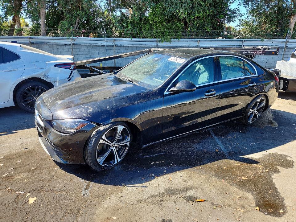 2025 Mercedes-benz C-klasse VIN W1KAF4GB0SR248173 — COPART salvage auction photo