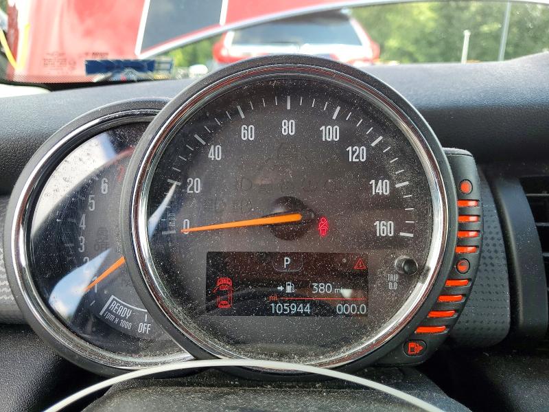 2014 Mini Cooper VIN WMWXM5C51ET933173 COPART salvage auction — REAR END, Ma - Cert Of Title-Salvage, sold $800 on 2026-08-13 (photo 9)