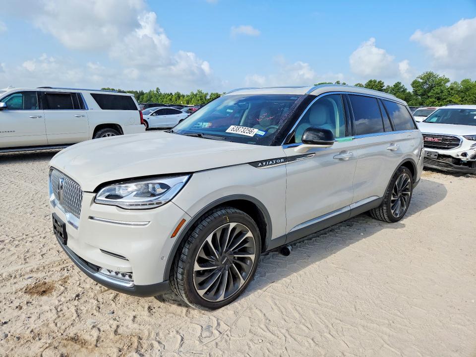 2021 Lincoln Aviator VIN 5LM5J7XC7MGL13838 — COPART salvage auction photo