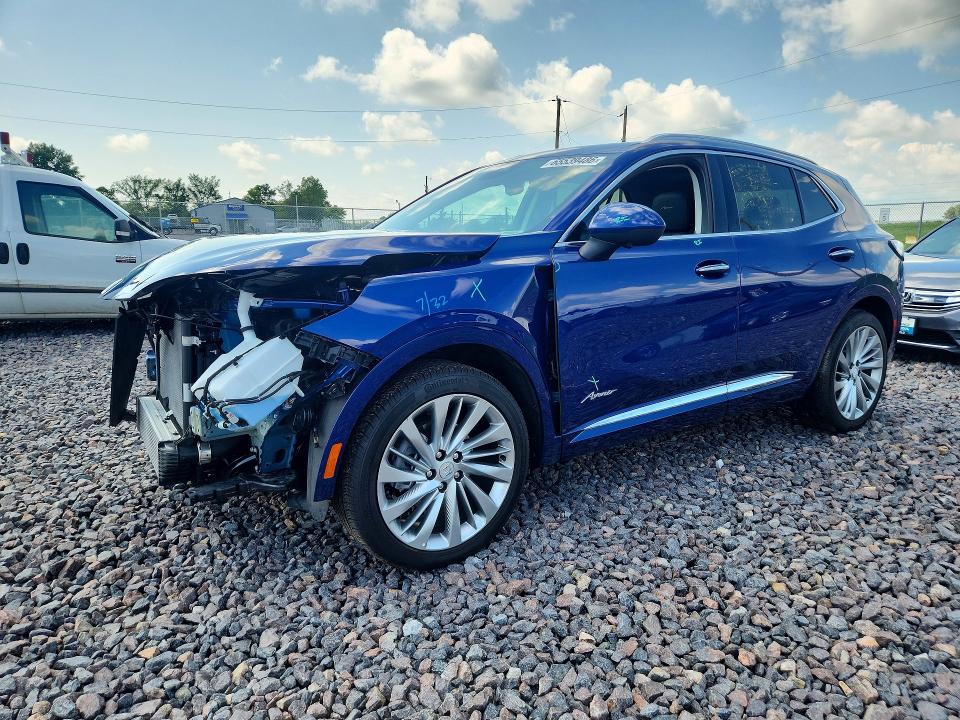2025 Buick Envision VIN LRBFZME4XSD005154 — COPART salvage auction photo