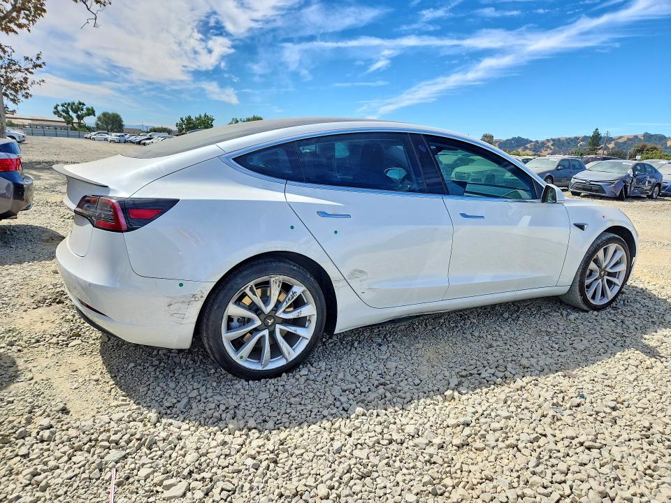 2017 Tesla Model 3 VIN 5YJ3E1EA3HF002053 COPART salvage auction — SIDE, Ca - Salvage Certificate, sold $6,900 on 2026-09-08 (photo 3)