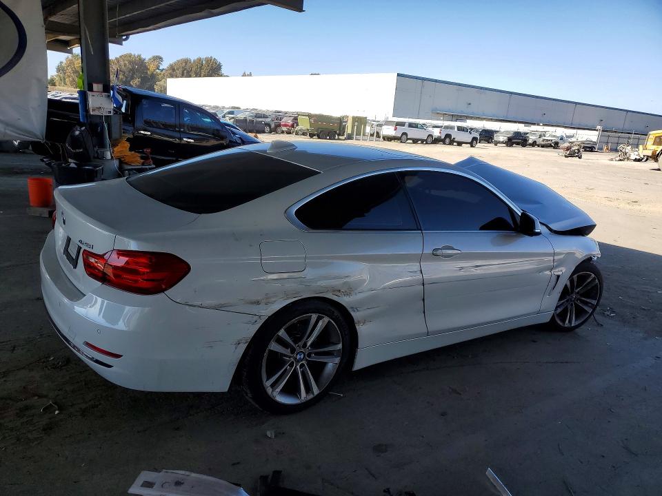 2016 BMW 4 series VIN WBA3N7C55GK227470 COPART salvage auction — FRONT END, Ca - Salvage Certificate, sold $725 on 2026-08-20 (photo 3)