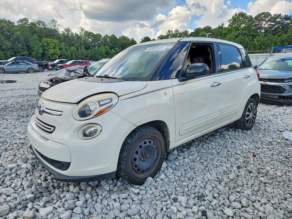 2014 Fiat 500l VIN ZFBCFAAH1EZ017630 COPART salvage auction — BURN, Ga - Certificate Of Title, sold $250 on 2026-08-11 (photo 1)