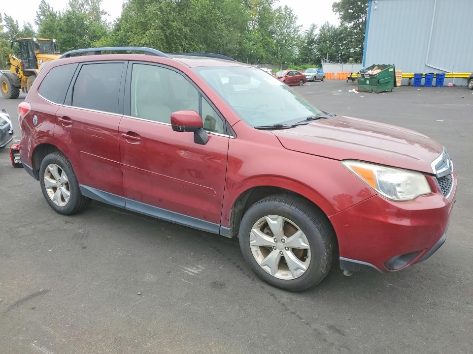 2014 Subaru Forester VIN JF2SJAHC3EH435437 COPART salvage auction — MECHANICAL, Or - Non Public Clean Title, sold $150 on 2026-09-30 (photo 4)
