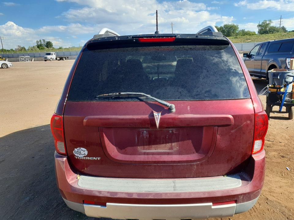 2008 Pontiac Torrent VIN 2CKDL33F986299624 COPART salvage auction — SIDE, Co - Salvage Title, sold $275 on 2026-09-16 (photo 6)