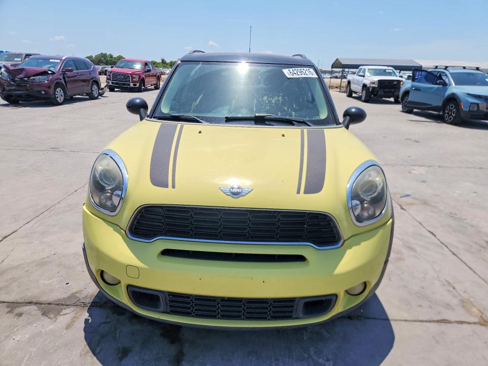 2012 Mini Cooper VIN WMWZC3C56CWL85473 COPART salvage auction — REAR END, Tx - Salvage Vehicle Title, sold $675 on 2026-08-27 (photo 5)