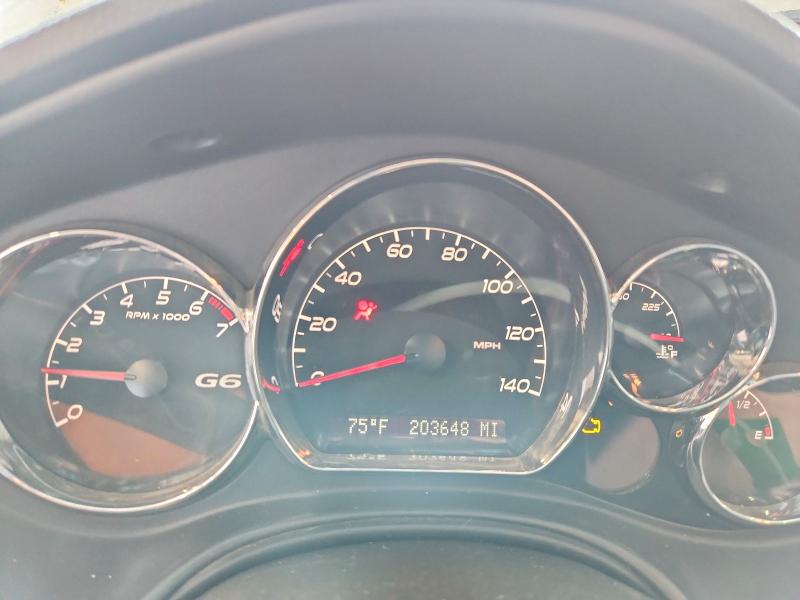 2010 Pontiac G6 VIN 1G2ZA5EK0A4163905 COPART salvage auction — FRONT END, NE - CERT OF TITLE-SALVAGE, sold $225 on 2026-09-08 (photo 9)