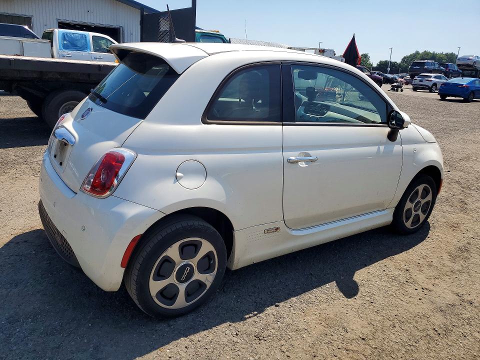 2014 Fiat 500 VIN 3C3CFFGEXET172972 COPART salvage auction — MINOR DENT/SCRATCHES, Ct - Certificate Of Title (P), sold $1,500 on 2026-08-11 (photo 3)