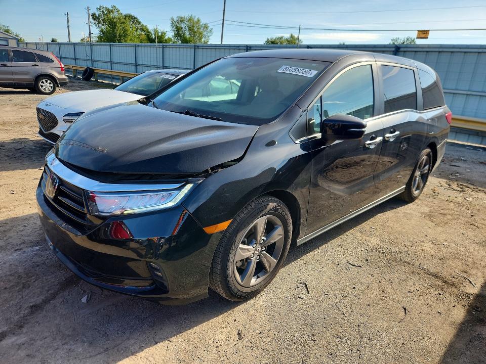 2021 Honda Odyssey VIN 5FNRL6H50MB005787 — COPART salvage auction photo