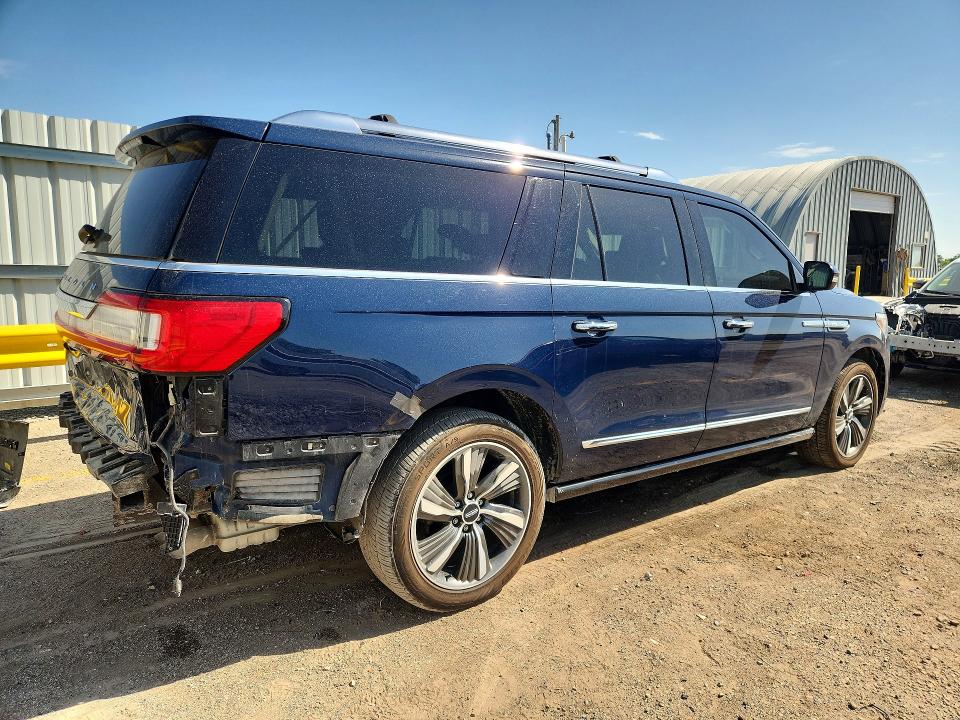 2019 Lincoln Navigator VIN 5LMJJ3LT4KEL04780 COPART salvage auction — REAR END, Ks - Cert Of Title-Salvage, sold $13,100 on 2026-09-28 (photo 3)